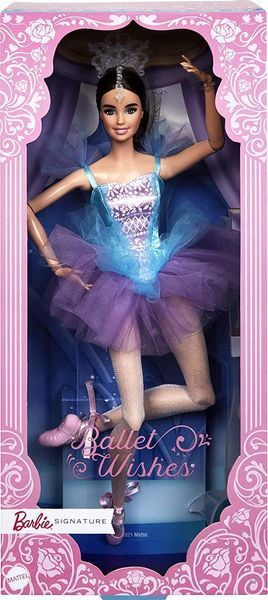 Колекційна лялька Барбі Балерина 2022 &mdash; Barbie Ballet Wishes (HCB88) HCB88 фото