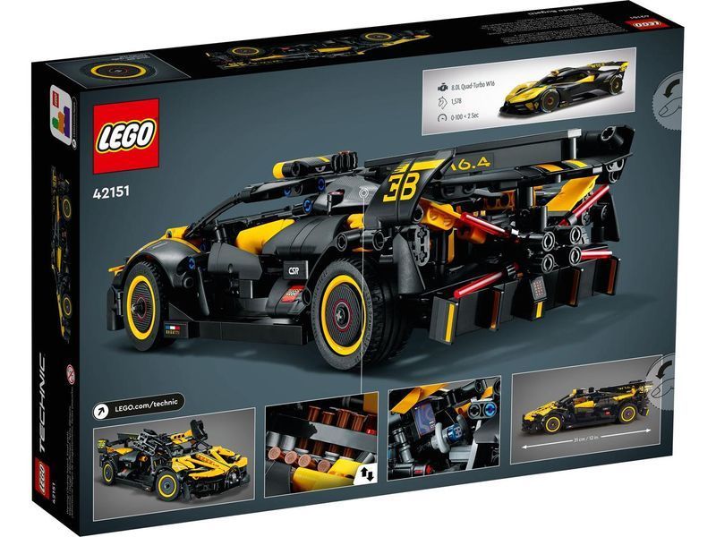 Конструктор LEGO Technic 42151 Bugatti Bolide 42151 фото