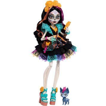 Лялька Monster High Скеліта Калаверас Базова Покоління 3 &mdash; Skelita Calaveras Basic G3 with Accessories and Pet (JHK34) JHK34 фото