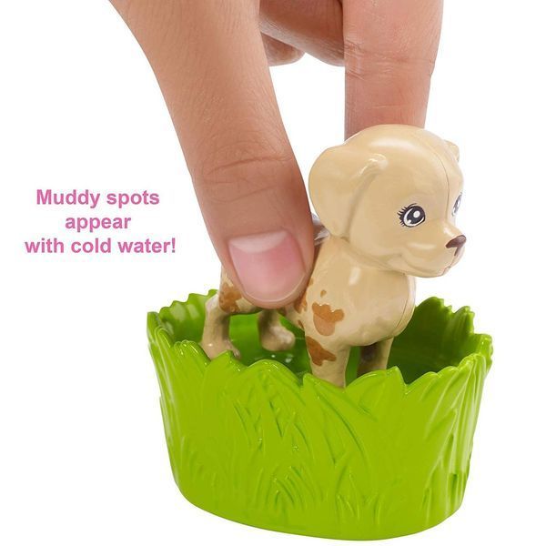 Лялька Барбі Купай і грай з тваринами &mdash; Barbie Wash 'n' Play Pets (FXH11) FXH11 фото