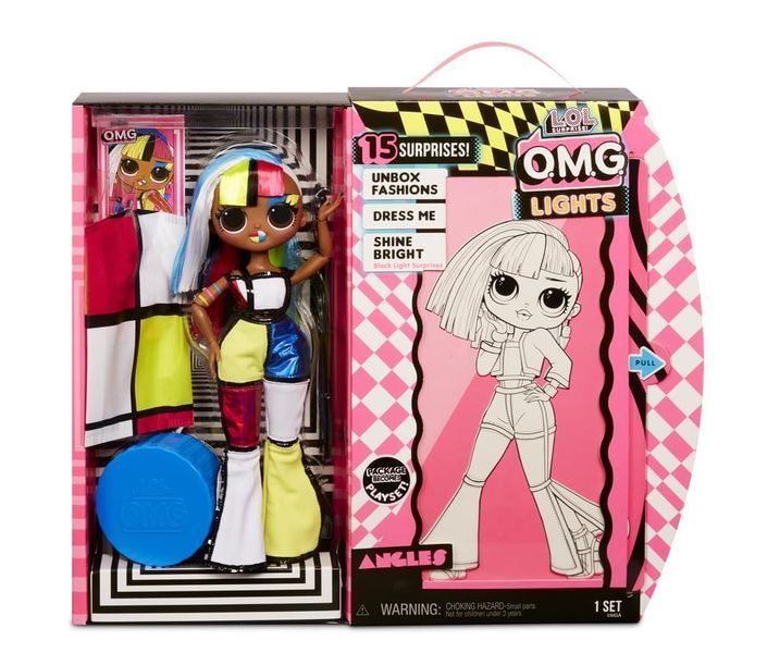 Кукла LOL Surprise OMG Lights Angles ЛОЛ ОМГ Ангел Англес Неон 565178 565178 фото