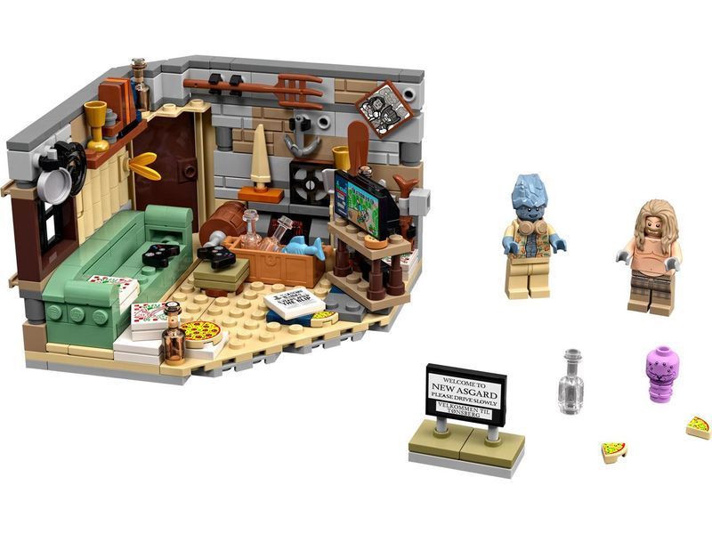 Конструктор LEGO Marvel 76200 Новый Асгард Бро Тора 76200 фото