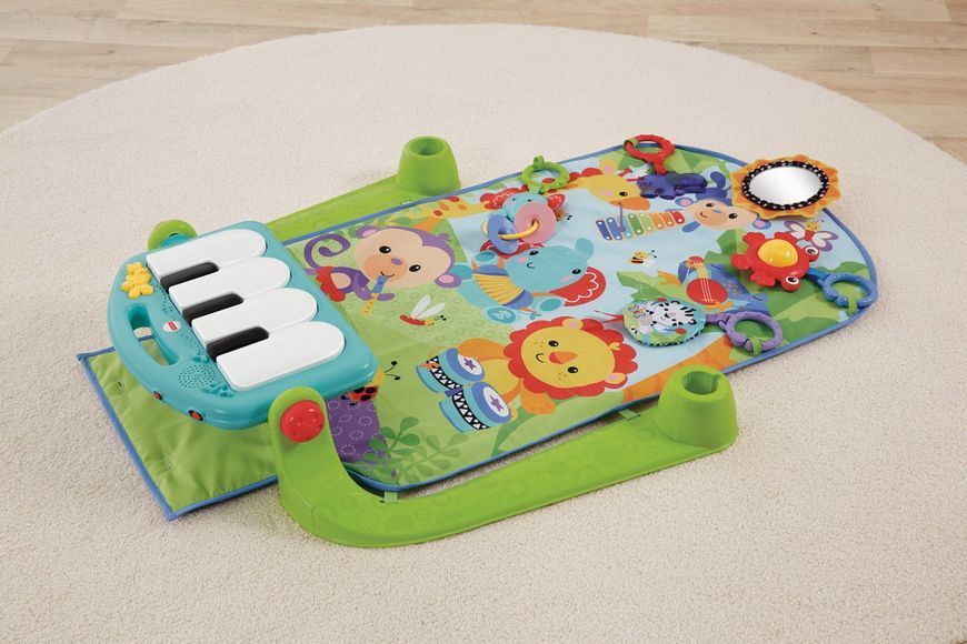 Розвивальний килимок 3-в-1 Піаніно Fisher Price BMH49 BMH49 фото