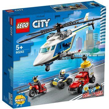 Конструктор LEGO City 60243 Погоня на поліцейському вертольоті 60243 фото