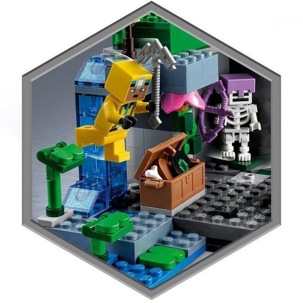 Конструктор LEGO Minecraft 21189 Підземелля скелета 21189 фото