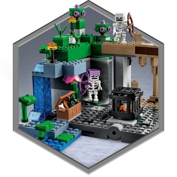 Конструктор LEGO Minecraft 21189 Підземелля скелета 21189 фото