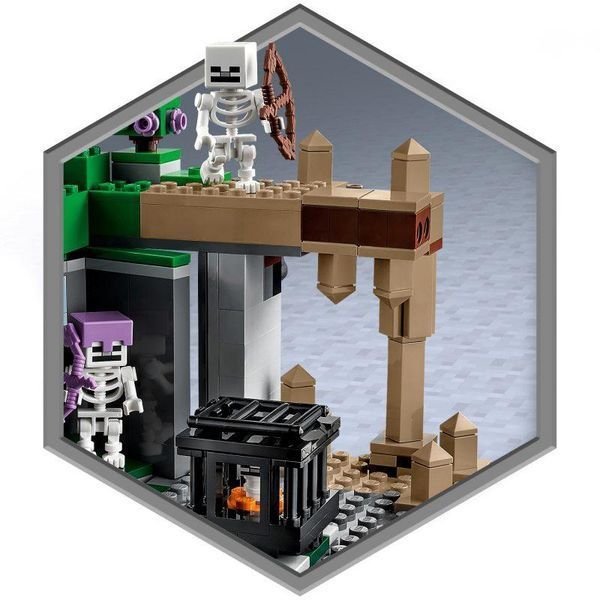 Конструктор LEGO Minecraft 21189 Підземелля скелета 21189 фото