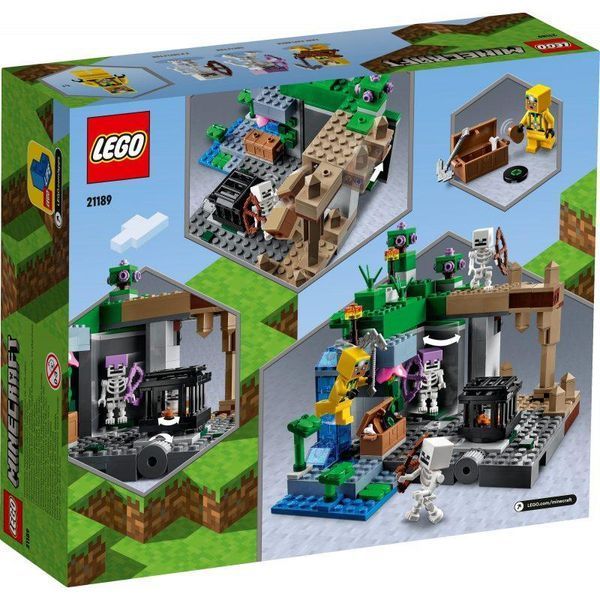 Конструктор LEGO Minecraft 21189 Підземелля скелета 21189 фото