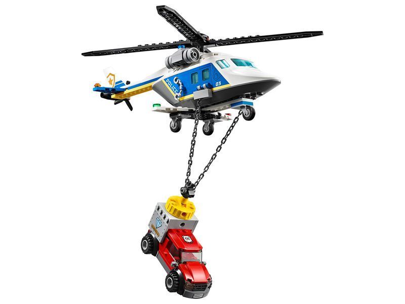 Конструктор LEGO City 60243 Погоня на поліцейському вертольоті 60243 фото