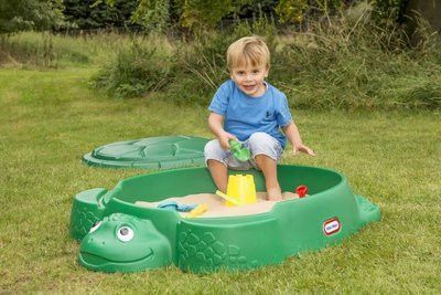 Песочница Черепаха с кришкой Little Tikes 631566 631566 фото