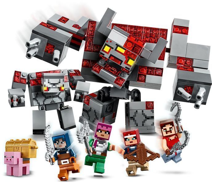 Конструктор LEGO Minecraft 21163 Битва за редстоун 21163 фото