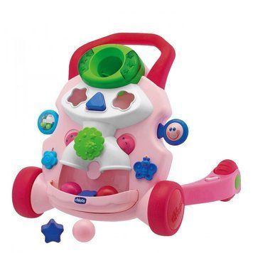 Ходунки игровой центр Первые шаги Розовые Chicco 65261 65261 фото