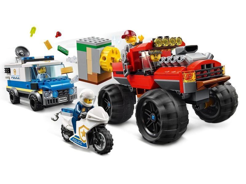 Конструктор LEGO City 60245 Ограбление полицейского монстр-трака 60245 фото