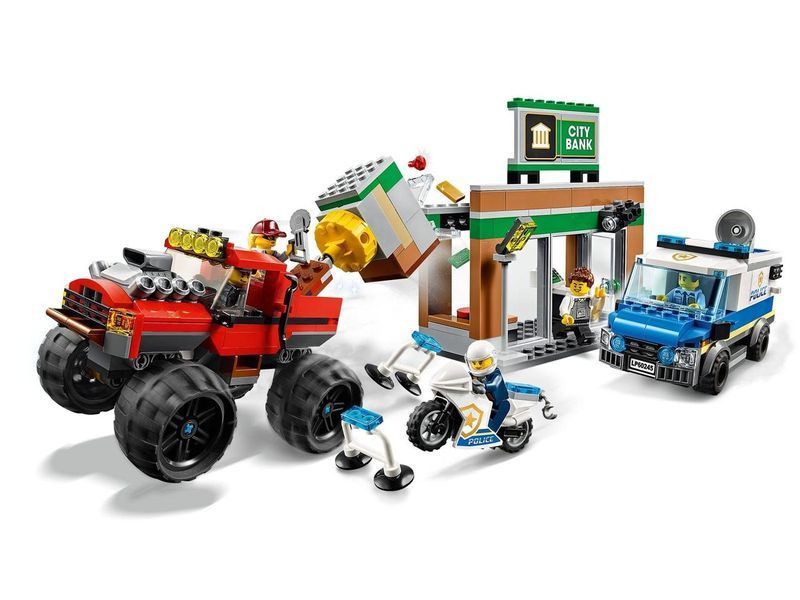 Конструктор LEGO City 60245 Ограбление полицейского монстр-трака 60245 фото