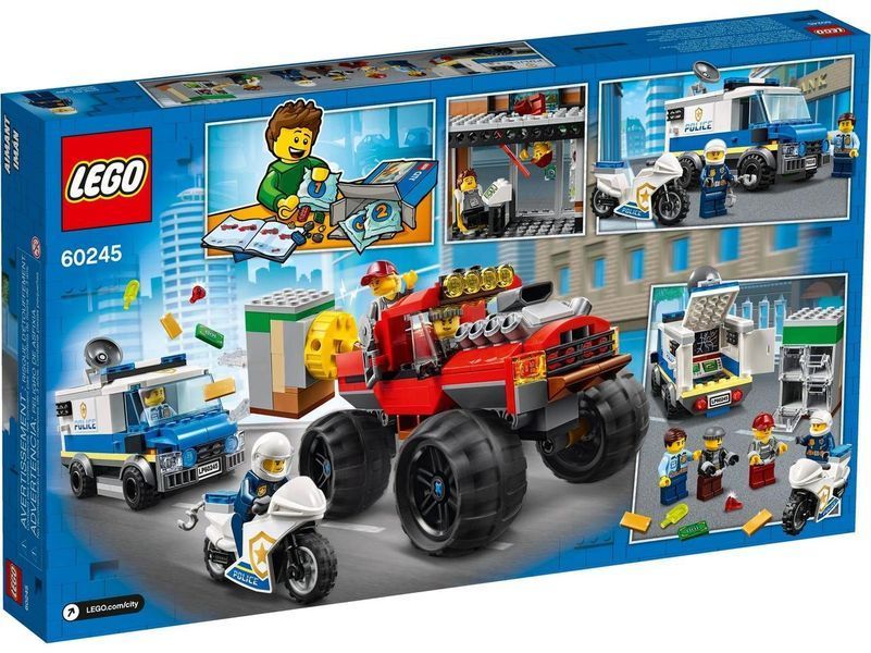 Конструктор LEGO City 60245 Ограбление полицейского монстр-трака 60245 фото
