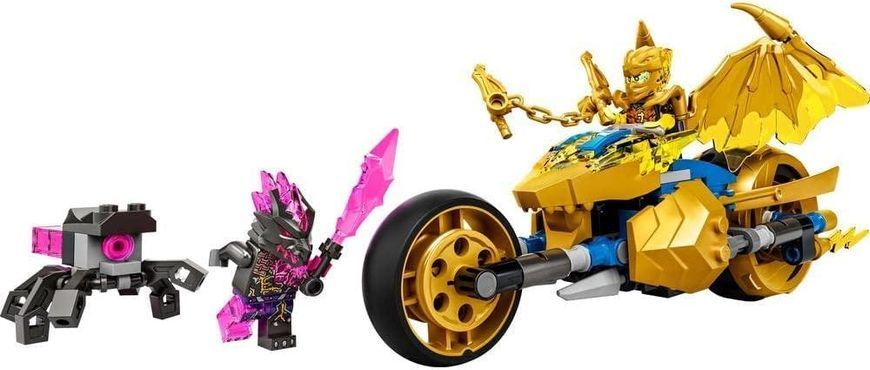 Конструктор LEGO Ninjago 71768 Мотоцикл Джея Золотой дракон 71768 фото