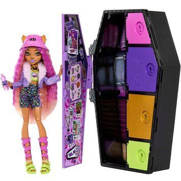 Лялька Monster High Клодін Вульф Шафа з секретами серія 1 &mdash; Clawdeen Wolf Skulltimate Secrets (HKY61) HKY61 фото