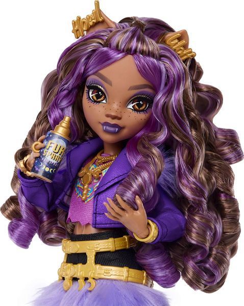 Лялька Monster High Клодін Вульф Базова з вихованцем &mdash; Clawdeen Wolf Core Refresh with Pet (JHK30) JHK30 фото