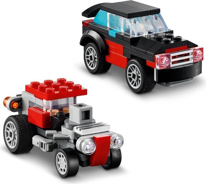 Конструктор LEGO Creator 31146 Вантажівка з платформою та гелікоптер 31146 фото