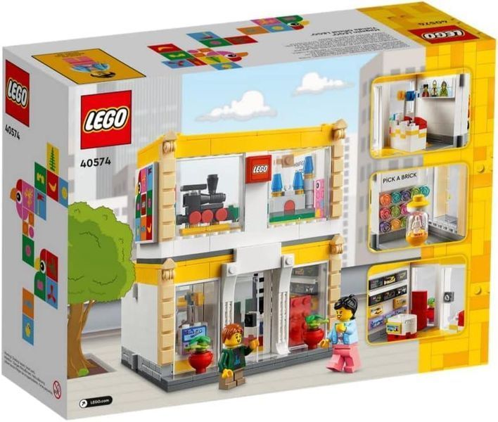 Конструктор LEGO 40574 Фірмовий магазин LEGO 40574 фото