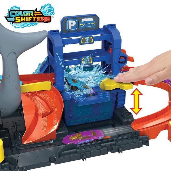 Автотрек Хот Вілс Автомийка Акула Hot Wheels City Ultra Shark Car Wash HTN82 HTN82 фото
