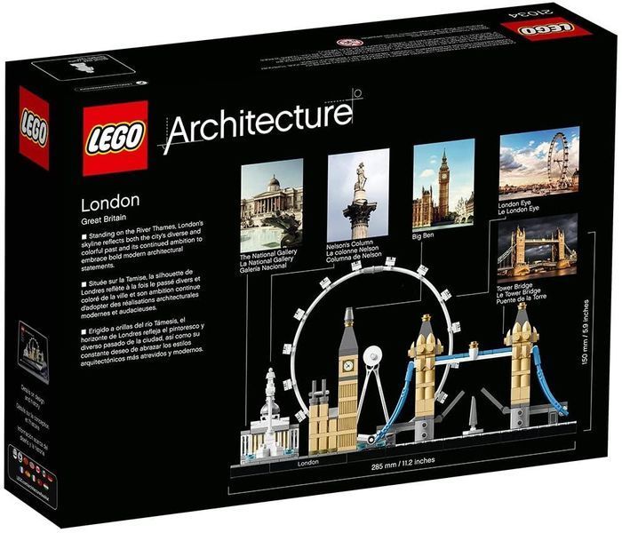 Конструктор LEGO Architecture 21034 Лондон 21034 фото