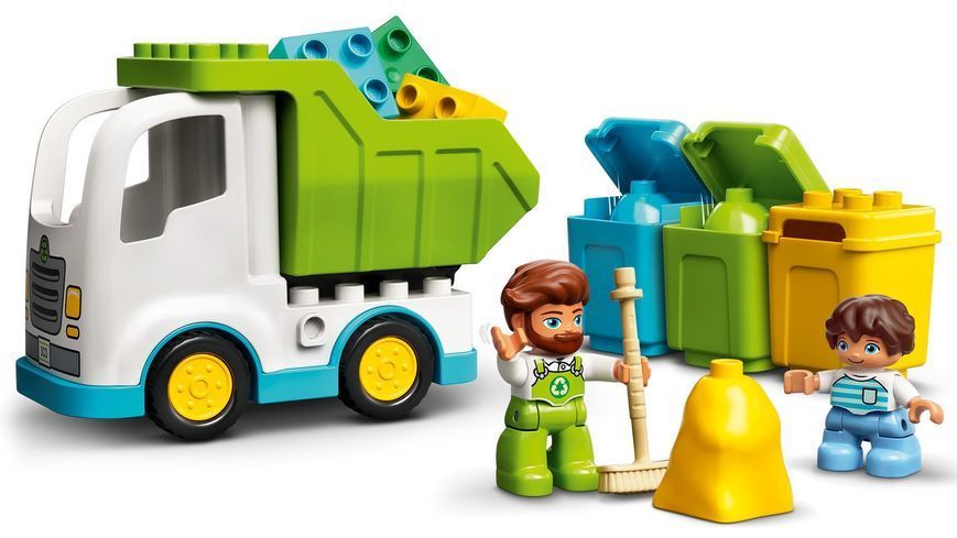 Конструктор LEGO Duplo 10945 Сміттєвоз і переробка сміття 10945 фото