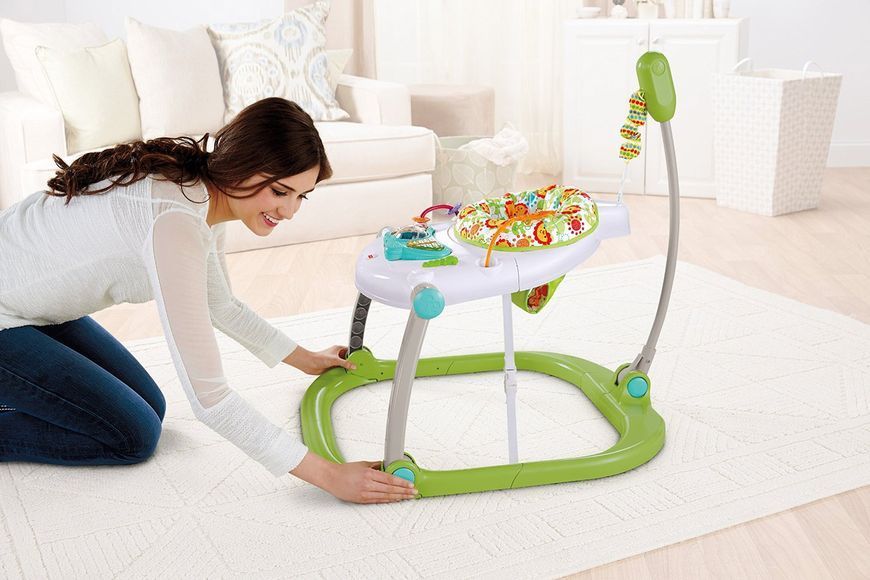 Стрибунки крісло-стрибунці Веселі друзі Fisher Price Friends Spacesaver CHN44 CHN44 фото