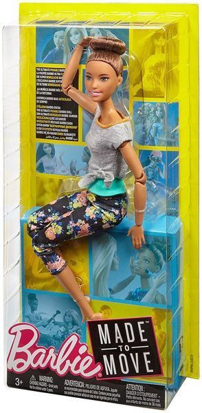 Лялька Барбі Йога Безмежні рухи брюнетка &mdash; Barbie Made to Move (FTG82) FTG82 фото