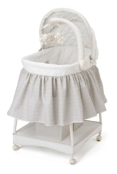 Колыбель кроватка Делюкс Delta Children Bassinet&nbsp;Silver Lining 27201-056 27201-056 фото