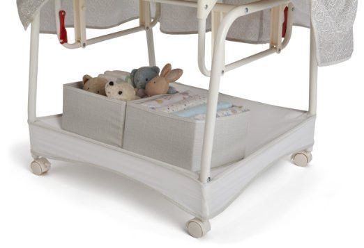 Колыбель кроватка Делюкс Delta Children Bassinet&nbsp;Silver Lining 27201-056 27201-056 фото
