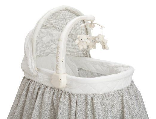 Колыбель кроватка Делюкс Delta Children Bassinet&nbsp;Silver Lining 27201-056 27201-056 фото