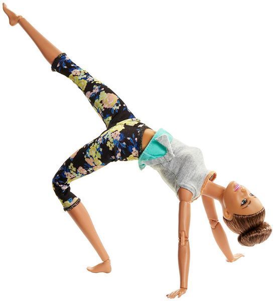 Лялька Барбі Йога Безмежні рухи брюнетка &mdash; Barbie Made to Move (FTG82) FTG82 фото