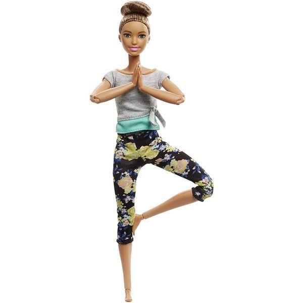 Лялька Барбі Йога Безмежні рухи брюнетка &mdash; Barbie Made to Move (FTG82) FTG82 фото