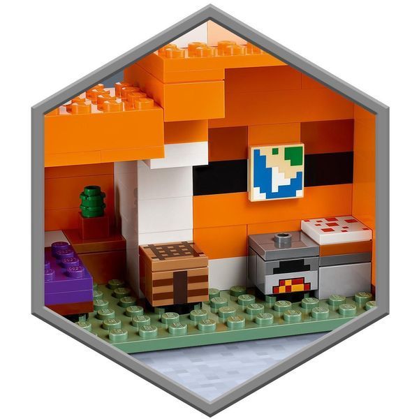 Конструктор LEGO Minecraft 21178 Лисяча нора 21178 фото