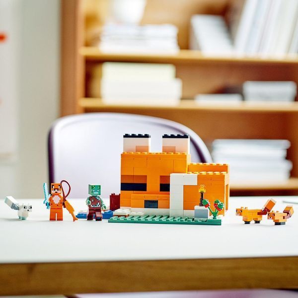 Конструктор LEGO Minecraft 21178 Лисяча нора 21178 фото