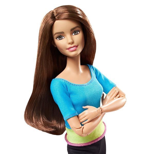 Кукла Барби Йога Безграничные движения синий топ &mdash; Barbie Made to Move (DJY08) DJY08 фото