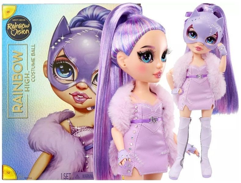 Лялька Рейнбоу Хай Вайлет Віллоу Маскарад Rainbow High Violet Willow 424857 424857 фото