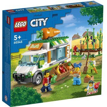 Конструктор LEGO City 60345 Фургон фермерського ринку 60345 фото