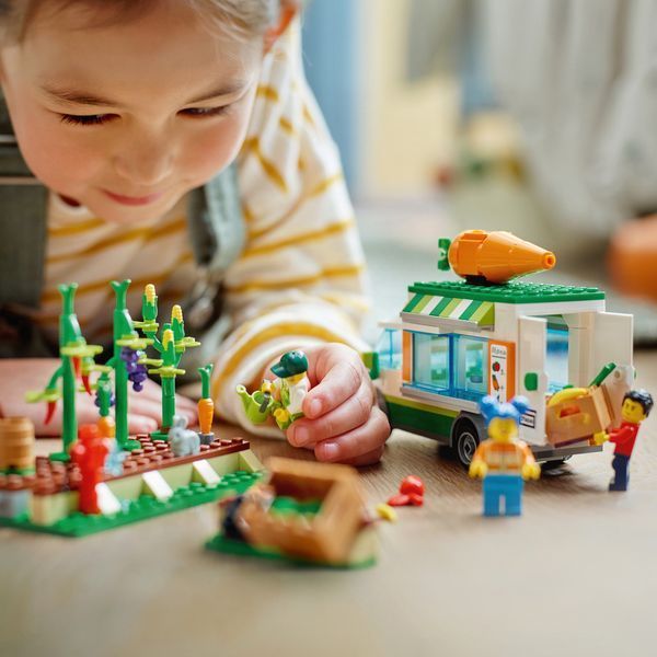 Конструктор LEGO City 60345 Фургон фермерського ринку 60345 фото