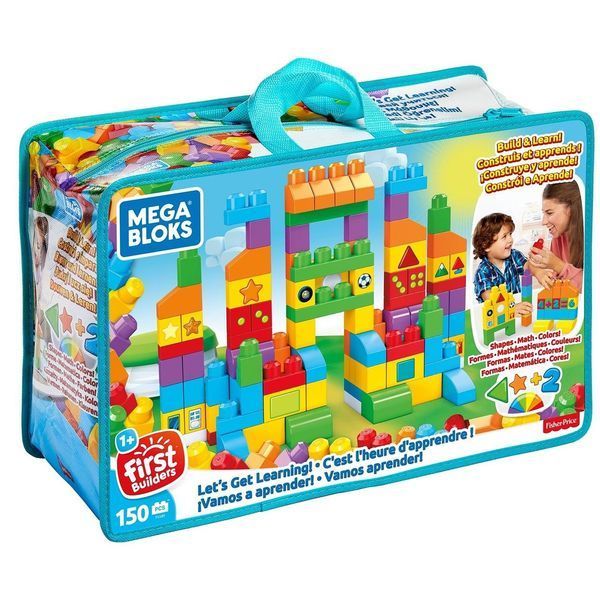 Конструктор Mega Bloks Давайте вчитися 150 деталей FVJ49 FVJ49 фото