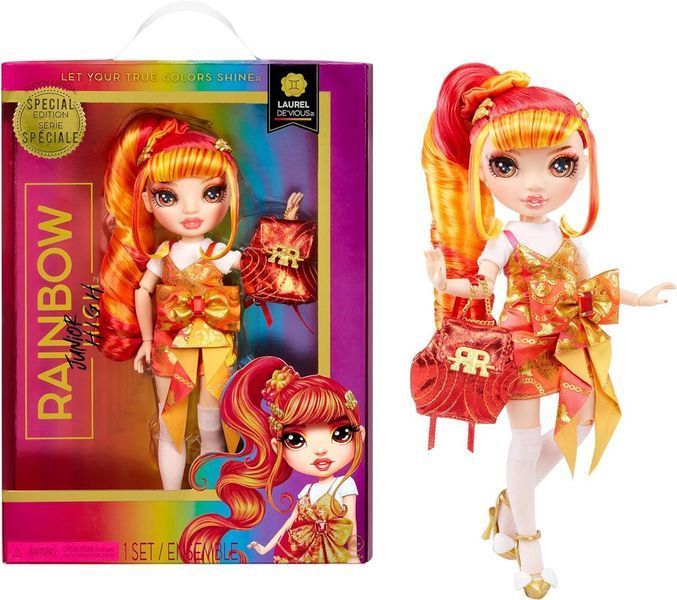 Кукла Рейнбоу Хай Лорел ДеВиус Rainbow High Junior High Laurel De&rsquo;Vious 590446 590446 фото