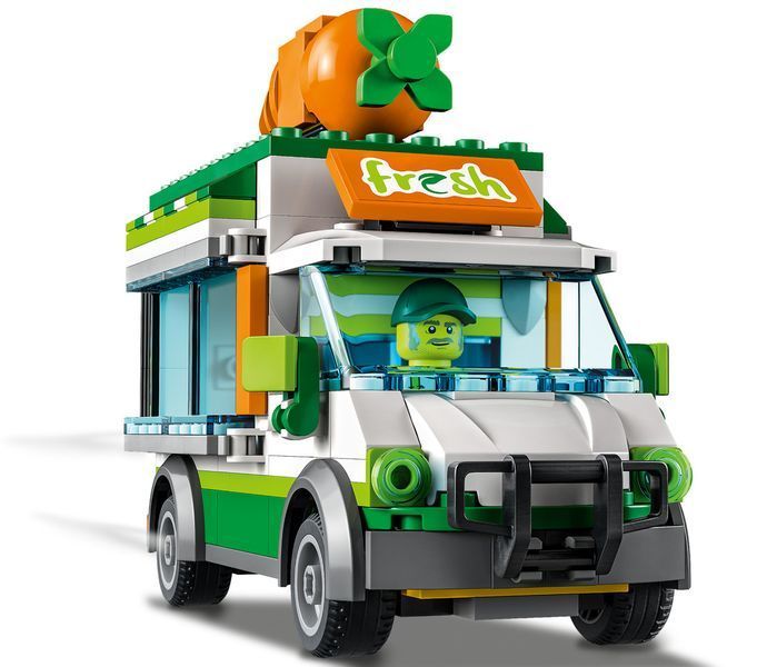 Конструктор LEGO City 60345 Фургон фермерського ринку 60345 фото