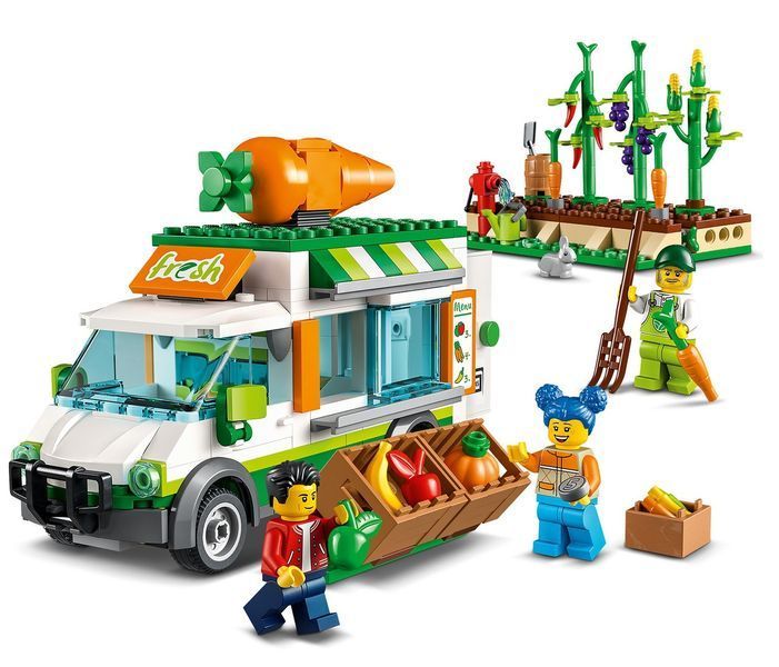 Конструктор LEGO City 60345 Фургон фермерського ринку 60345 фото