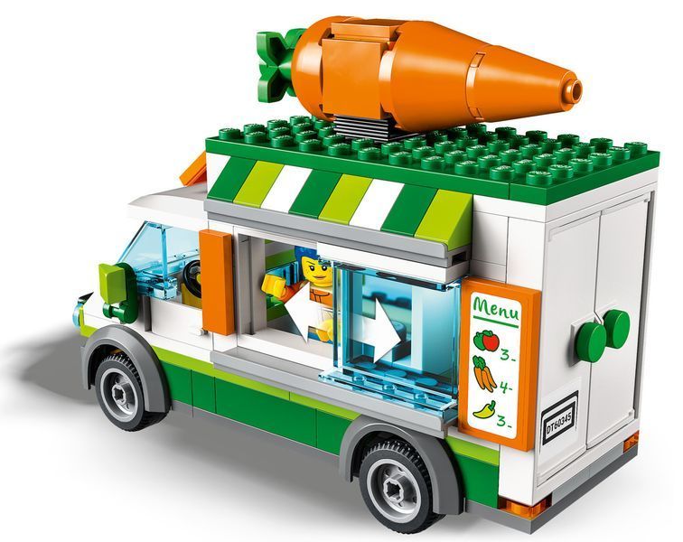 Конструктор LEGO City 60345 Фургон фермерського ринку 60345 фото