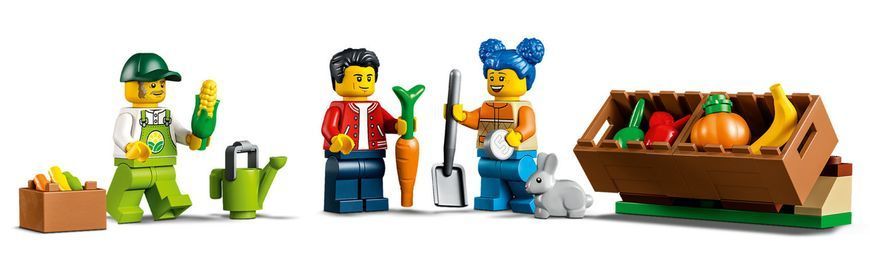 Конструктор LEGO City 60345 Фургон фермерського ринку 60345 фото