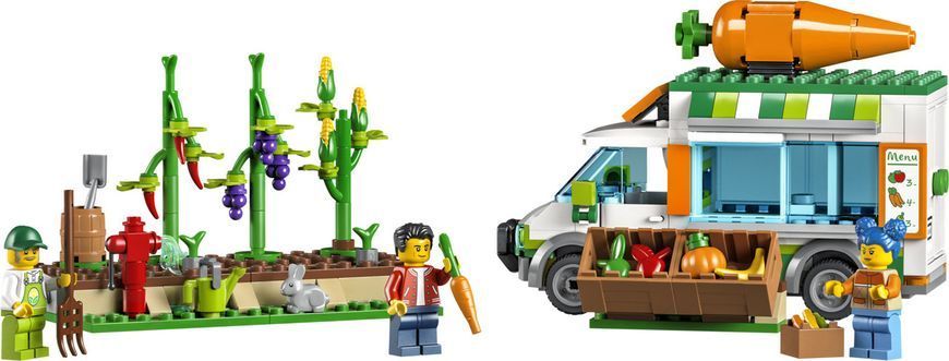 Конструктор LEGO City 60345 Фургон фермерського ринку 60345 фото