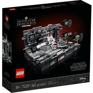 Конструктор LEGO Star Wars 75329 Диорама Полет над траншеей Звезды Смерти 75329 фото