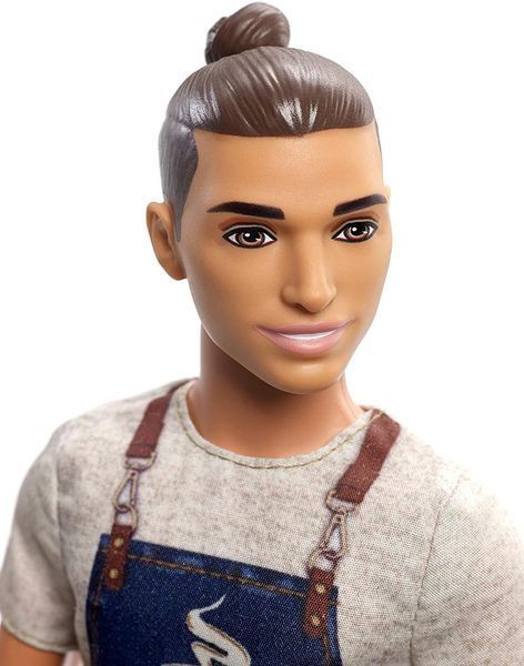 Кукла Барби Кен Бариста Карьера &mdash; Barbie Careers Ken Barista (FXP03) FXP03 фото