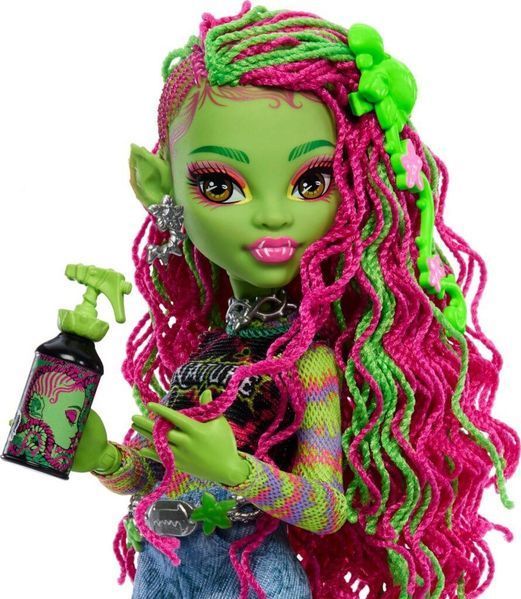 Кукла Monster High Венера МакФлайтрап Базовая Поколение 3 &mdash; Venus McFlytrap Basic G3 with Accessories and Pet (HRP81) HRP81 фото